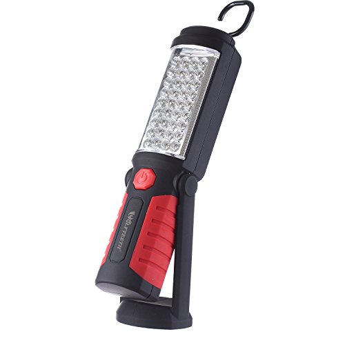 WOLFTEETH Arbeitslicht 36+5 LED Taschenlampe mit starken Magneten für Camping, Auto, Garage, Notfall 7192 - 2