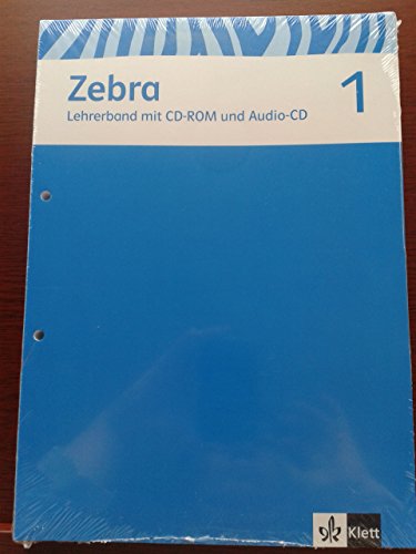 Zebra / Lehrerband mit CD-ROM und Audio-CD 1. Schuljahr: Neubearbeitung