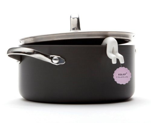 EQLEF® 4 Stück kreativen Silikon Lid Sid Pot Dampf Vent, zufällige Farbe - 4