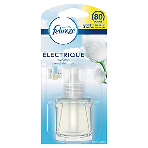 Febreze , Recharge électrique , pureté de coton - Lot de 3
