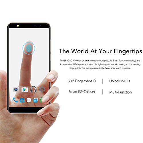 LEAGOO M9 Smartphones in Offerta Quattro Fotocamera, Android 7.0, Schermo da 5,5