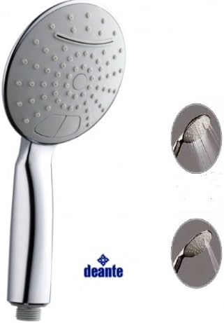 Designer Showerhead-Shower Head with 2 Functions-Anti-Lime System Setting Function On Showerhead Via A Fitted Button-Deante Model for: JASKIER - NCK 051S