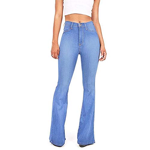 MYYW Women's High waist jeans Slim elastic force cowboy Women's clothing trousers Slim fit Comfortable Breathable Leisure fashion