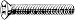 Produktbild Zoro Selection Gewindeschrauben Senkkopf M3x10 Edelstahl A4 70 DIN965 Kreuzschlitz PZ 200 Stk (Z00162386)