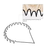 TINKSKY Haarreifen Stirnband Schwarz Gewelltes Metallband Haarband Haar Band Unisex mädchen Mann Kopf Band Zusatz 6 Stück - 2