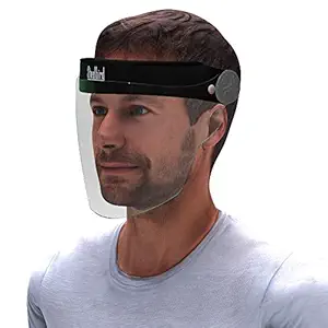 Steelbird YS-47 Pack of 2, 7Wings Unisex Helmet Visor Face Shield, Static Full Face Protector for Each and Everyone (Pack of 2)