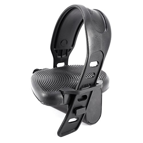 1 Paar Heimtrainerpedale mit Riemen Pedale fuer Heimtrainer wartungsfrei Pedal 9/16 - 4