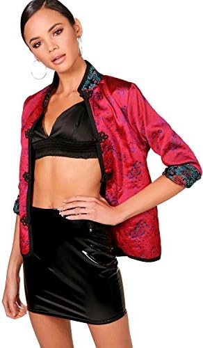 Womens Pink Anna Oriental Trophy Jacket - 8