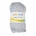 Produktbild Basic Wolle grau 100% Baumwolle 50g - 125m, Strick und Häkelgarn der Marke LaLuna®