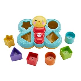 Fisher-Price – CDC22 – Jeux De Construction – Trieur De Forme Papillon
