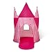 Vinsani Childrens Girls Princess Pink Castle Pop-up Indoor Outdoor Play Tent Fun Playhouse