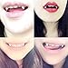 Price comparison product image SSMENG Halloween 3PCS Fangs Teeth with Putty Adhesive Fancy Accessory Role Playing VampireTeeth