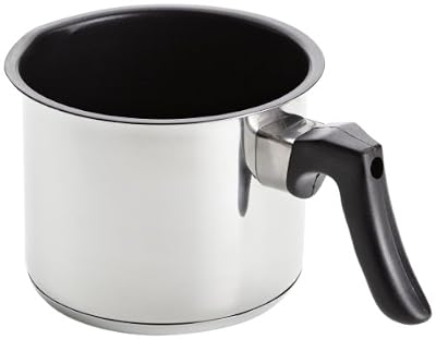 KRÜGER 2112B Casserole à lait 12 cm avec bec verseur Inox