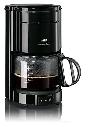Braun KF47/1 Cafetière Filtre Acier Noir 1000 W