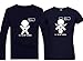 PepperClub Couple Tshirt - Set of 2 - For Men and Women - I Love My Angel RS.699.00