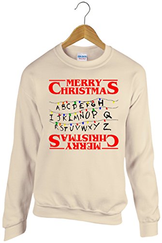 stranger things christmas lights sweater