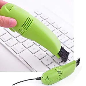 INGITAGNA Keyboard Mini Vacuum Cleaner USB Rechargeable Air Vacuum Cleaner, Keyboard, Hair, Window Groove, Printer Camera, PC Laptop Computer