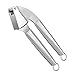 Produktbild Nuovoware Knoblauchpresse, Premium Edelstahl Garlic Press Knoblauch Zerkleinerer und Squeezer praktischer Küchenhelfer mit langer Verwendungsdauer, Silber