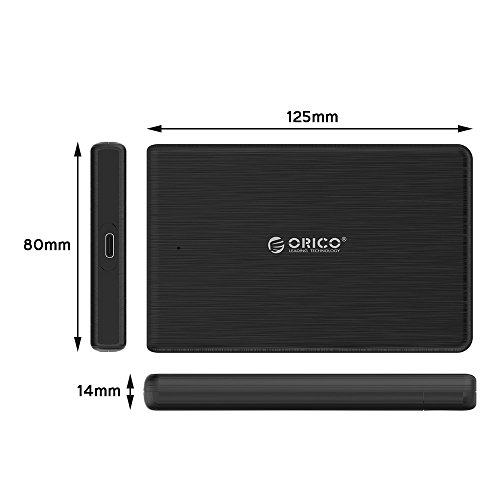 ORICO Festplattengehäuse 2.5 Zoll USB 3.0 HDD Gehäuse , 2189C3
