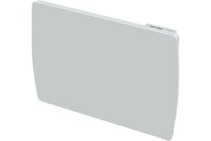 CAYENNE CARRERA 49590 Radiateur à inertie Céramique Verre LCD 1000 W Blanc