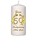 Produktbild Foto-Kerze zum 50. Hochzeitstag
