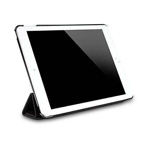 STINNS Ledertasche für das Apple iPad Air 2 – Tasche, Hülle aus echtem Leder als Smart Case Cover Etui mit Standfunktion in anthrazit - 3