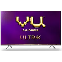 Vu 139 cm (55 inches) 4K Ultra HD Smart Android LED TV | With 5-Hotkeys 55UT (Black) (2020 Model)