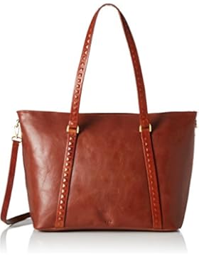 Royal Republiq Damen Darth Schultertasche, Braun (Cognac), 18x28x32 cm