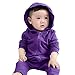 Produktbild URSING Infant Kleinkind Baby Mädchen Jungen Dinosaurier Hoodie Strampler Zip Herbst Kleidung Overall Schlafstrampler Schneeanzug Overall Winterjacke Schlafstrampler mit Reißverschluss