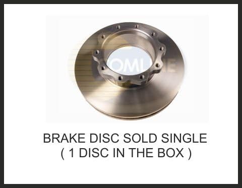 Man 19.322 F, Fl, Fll 10.0 Front Brake Disc Single Year 2/1990-5/1995 Jch