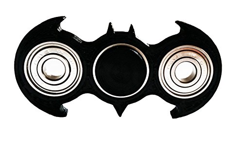 SSB Batman Hand Spinner Fidget EDC ADHD Focus Toy Ultra Durable High Speed Hybrid Ceramic Bearing Non-3D Printed - Perfect For Fidgety Hands, ADD, ADHD, Relieves Stress, Autism and Anxiety Relaxing for Children & Adults