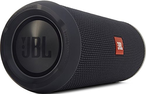 JBL Flip 3 Spritzwasserfester Tragbarer Bluetooth-Lautsprecher mit auÃŸerordentlich Kraftvollem Klang - Sonderausgabe - Schwarz