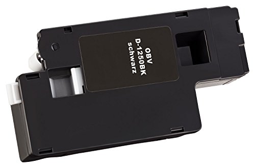OBV kompatibler Toner schwarz für Dell 1250 / 1250C / 1350 / 1350CNW / 1355 / 1355CN / 1355CNW / Große Kapazität 2000 Seiten - 2