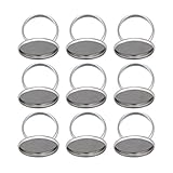 bases para colgar bisuteria Las manillas de anillos DIY tienen una base plana para hacer joyas.
