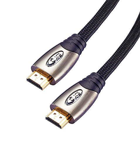 Ultra HD 4k HDMI Kabel 1.4a / 2.0 High Speed with Ethernet neues Kabel 3 fach geschirmt inkl. Stecker- und Kontaktschirmung 2160p Full HD 1080p 3D ARC CEC – 2m IBRA PLATINUM - 4