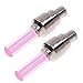 Produktbild Sonline 2 Stk. Rot LED Blitzlicht Reifen-Licht Rad Ventilkappen Lampe Radventil LED Lampe Beleuchtung fuer Auto Fahrrad Rad Motorrad Rad Licht Reifen Licht