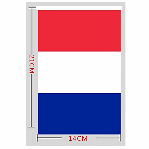 TOAOB European 24 Nationen 14x21cm Flaggen Fahnenkette Girlande Länge ca. 7m - 6