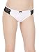 MISTY ROSE Women Black Coral White pack 3 solid with lace panty set RS.466.00