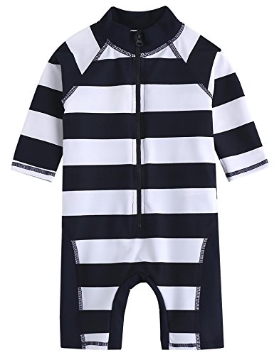 Vaenait Baby 0-24M Infant Boys Longsleeves One piece Swimsuit Baby Rico S