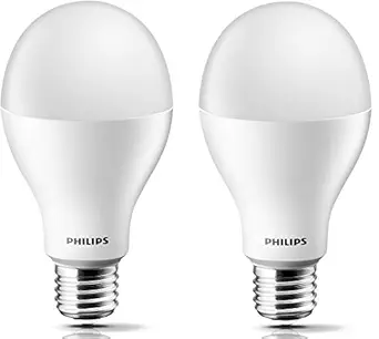 PHILIPS 17W E27 LED Bulb (Cool Day Light, Pack of 2)