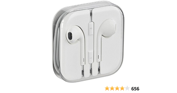 Originale auricolari auricolari-Md827ZM / A per iPhone 5, 5c, 5s, 6, oltre  A 6, iPad 5 Air Mini iPod Classic Touch Nano-Stereo Cuffia con A distanza  Controllo e Microfono vitho Panno Per
