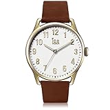 Ice-Watch - ICE time Caramel White - Braune Herrenuhr mit Lederarmband - 013050 (Large)
