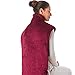 Produktbild Thermapulse Relief Wrap Burgundy Extra-Long Massaging Heat Wrap beheizter Schal kombiniert beruhigende Wärme und Massage