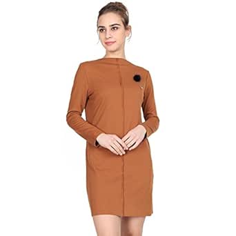 one piece woolen dress