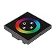 MagiDeal 12V 24V DC RGB Strip Light Glass Touch Switch Panel Led Dimmer Controller Wall Mounted RS.1020.00