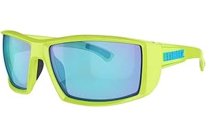 Bliz Unisex's 54605-13 Drift' Sport-Sonnenbrille, Grün, Schwarz, Regular