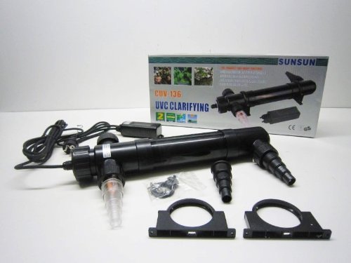 SUNSUN UV-C Wasserklärer 36 Watt für Aquarien und Teiche UVC Cleaner Klärer - 3