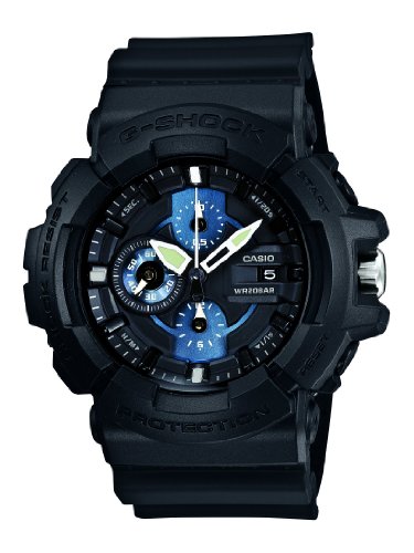 Casio Herren-Armbanduhr XL G-Shock Analog Quarz Resin GAC-100-1A2ER Casio Herren-Armbanduhr XL G-Shock Analog Quarz Resin GAC-100-1A2ER