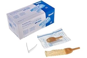 Romed Condones Urinalkondom Externo Catéter Látex Varios Tamaños Cantidad: 10 Pieza (M M (25 mm))