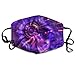 Price comparison product image Monicago Unisex Unique Mouth Mask, Face Mask, Purple Bright Ball Lights Polyester Anti-dust Masks - Fashion Washed Reusable Face Mask for Outdoor Cycling